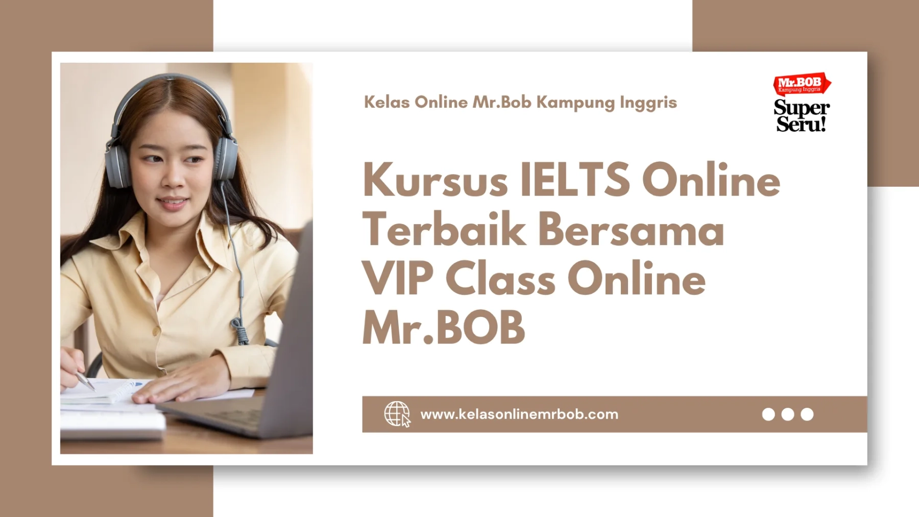 Kursus IELTS Online Terbaik Bersama VIP Class 1 Kursus IELTS Online Terbaik Bersama VIP Class